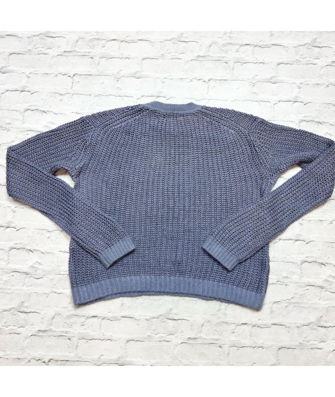 ACNE STUDIOS Серый льняной джемпер / свитер, фото 3