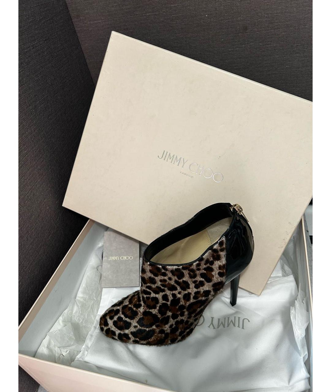 JIMMY CHOO Мульти кожаные ботильоны, фото 5