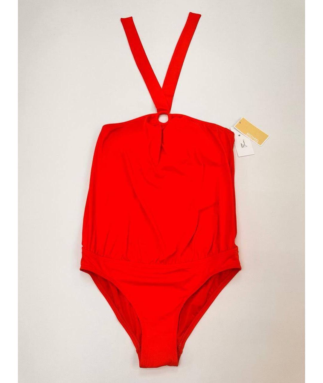 MICHAEL MICHAEL KORS Красный купальник, фото 9