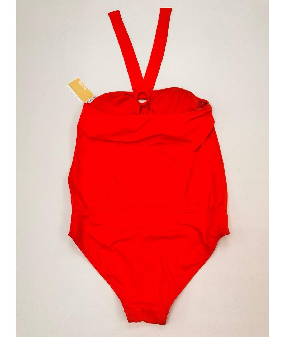 MICHAEL MICHAEL KORS Красный купальник, фото 2