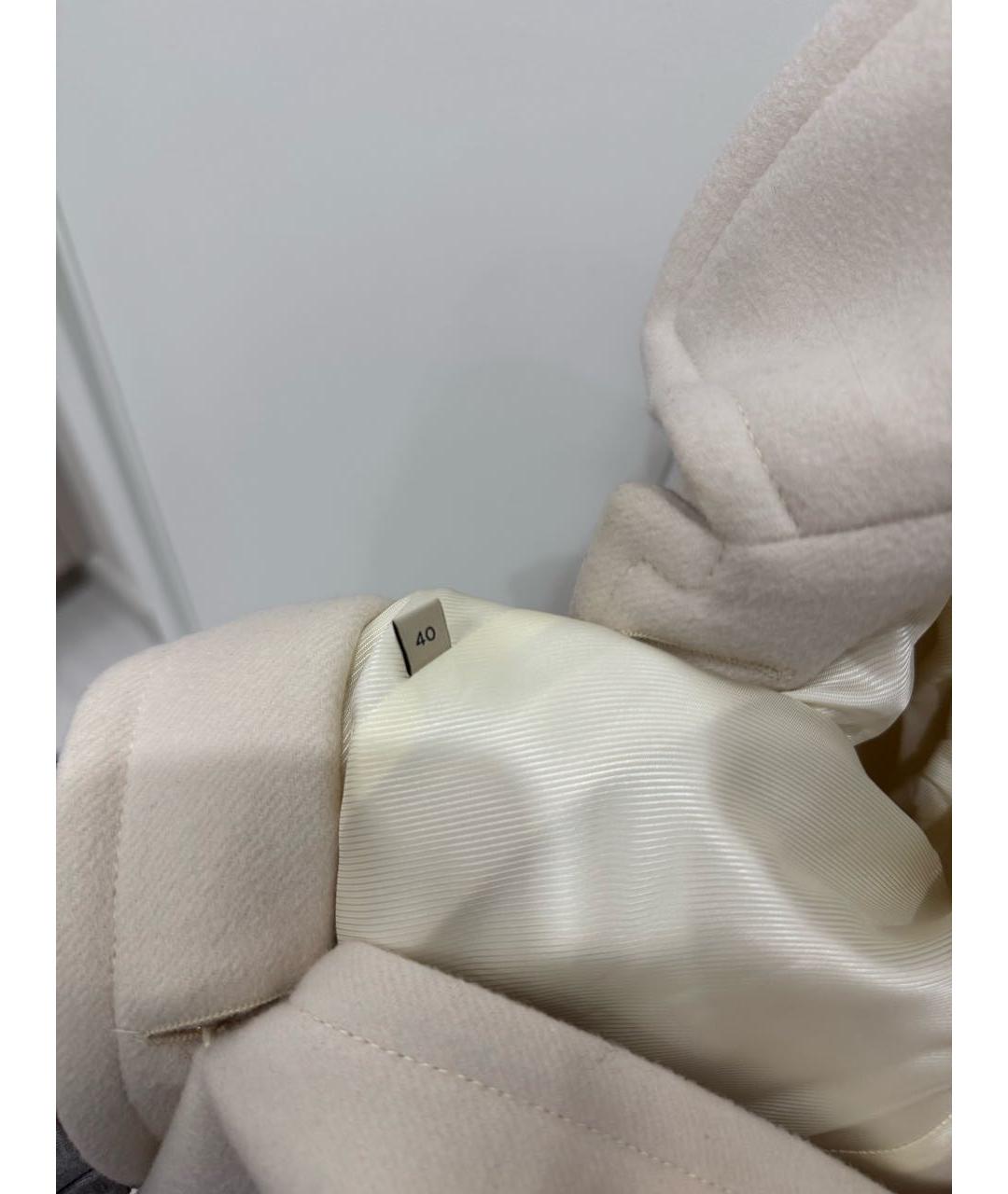 GUCCI Бежевое полиэстеровое пальто, фото 7