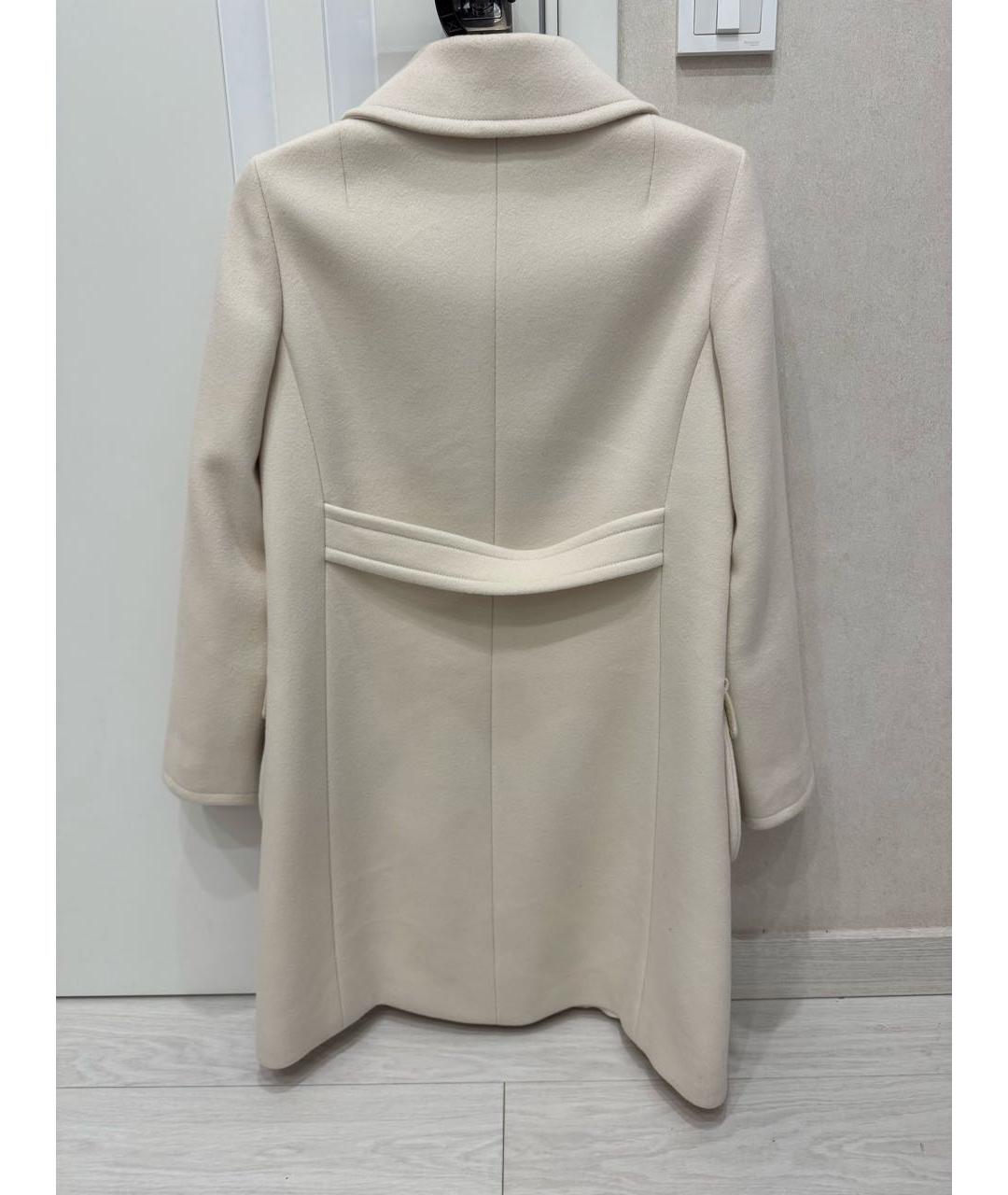 GUCCI Бежевое полиэстеровое пальто, фото 2