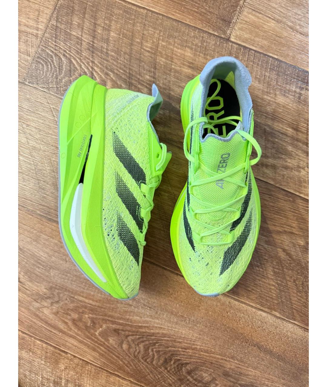 ADIDAS Салатовые текстильные кроссовки, фото 8