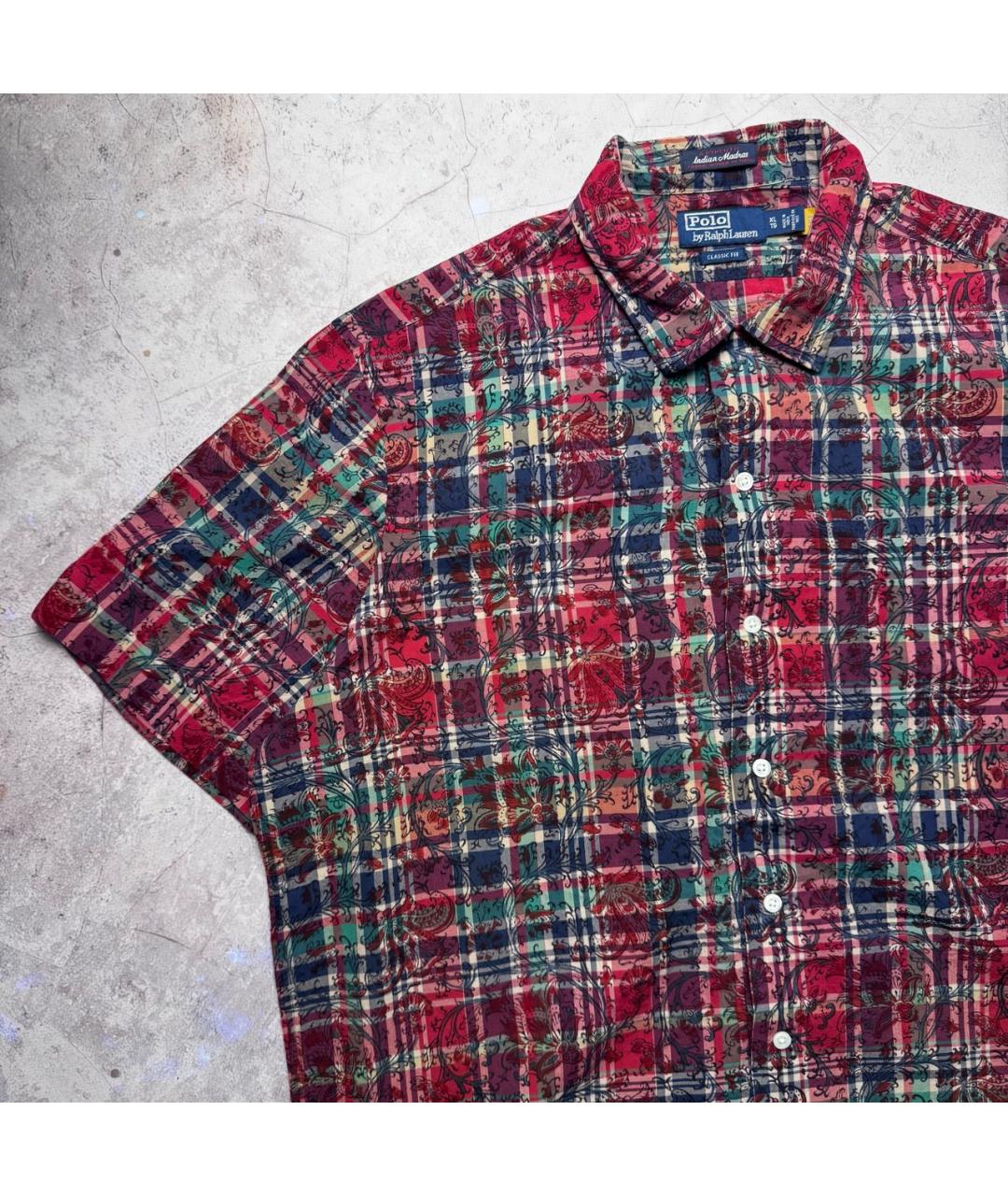 POLO RALPH LAUREN Мульти хлопковая кэжуал рубашка, фото 4