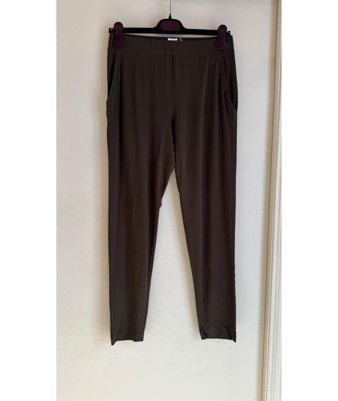 D.EXTERIOR Хаки вискозный костюм с брюками, фото 5