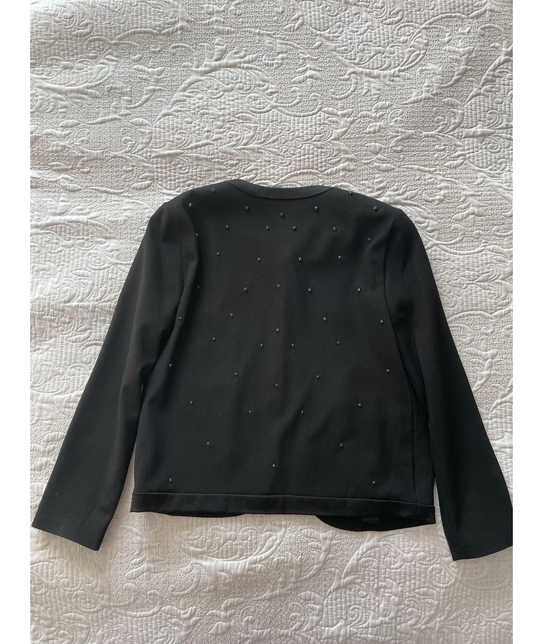 JUICY COUTURE Черный ацетатный жакет/пиджак, фото 2