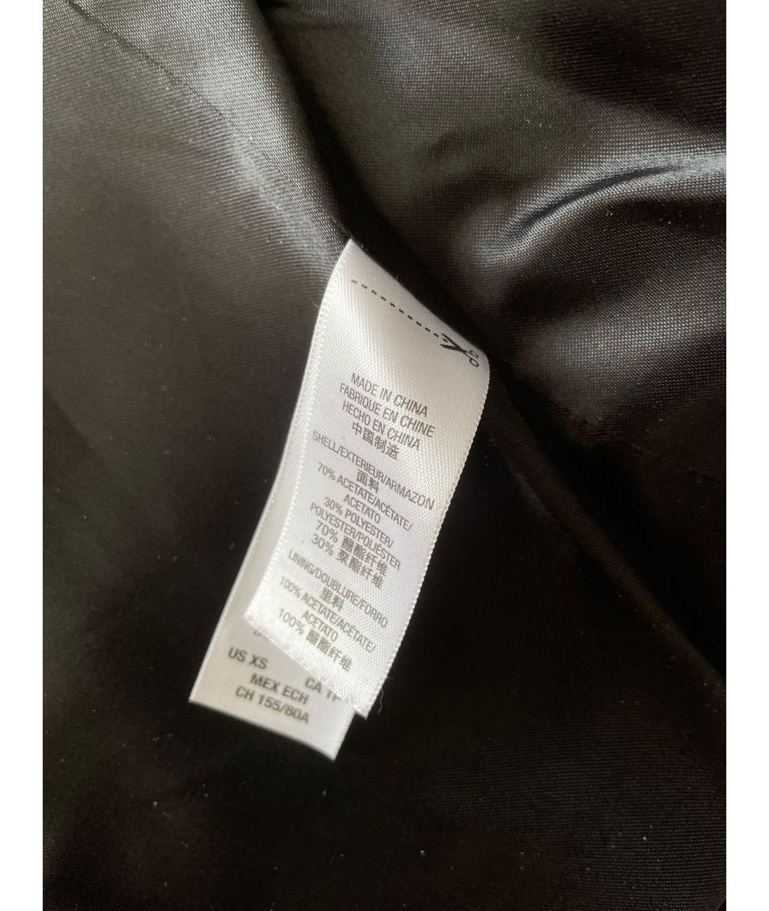 JUICY COUTURE Черный ацетатный жакет/пиджак, фото 4