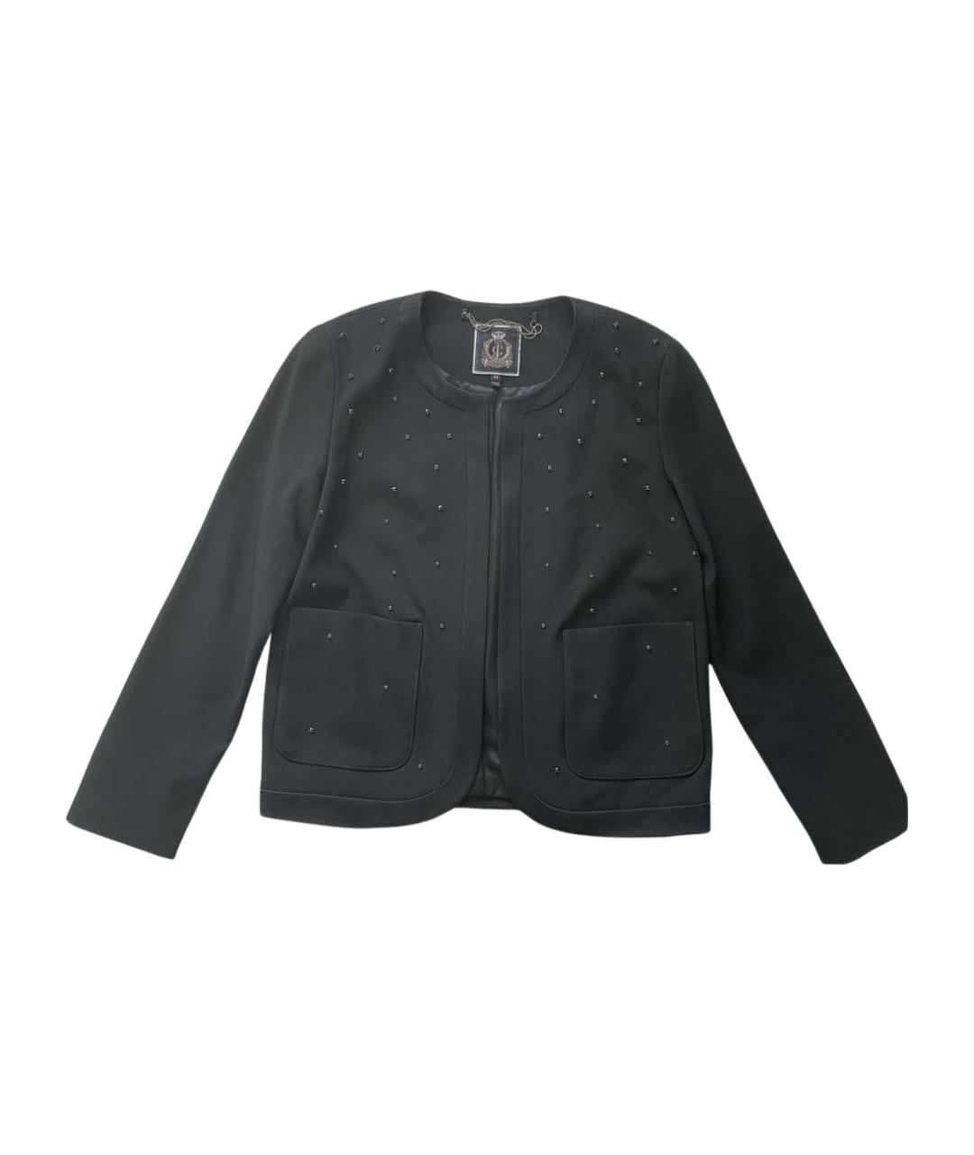 JUICY COUTURE Черный ацетатный жакет/пиджак, фото 1