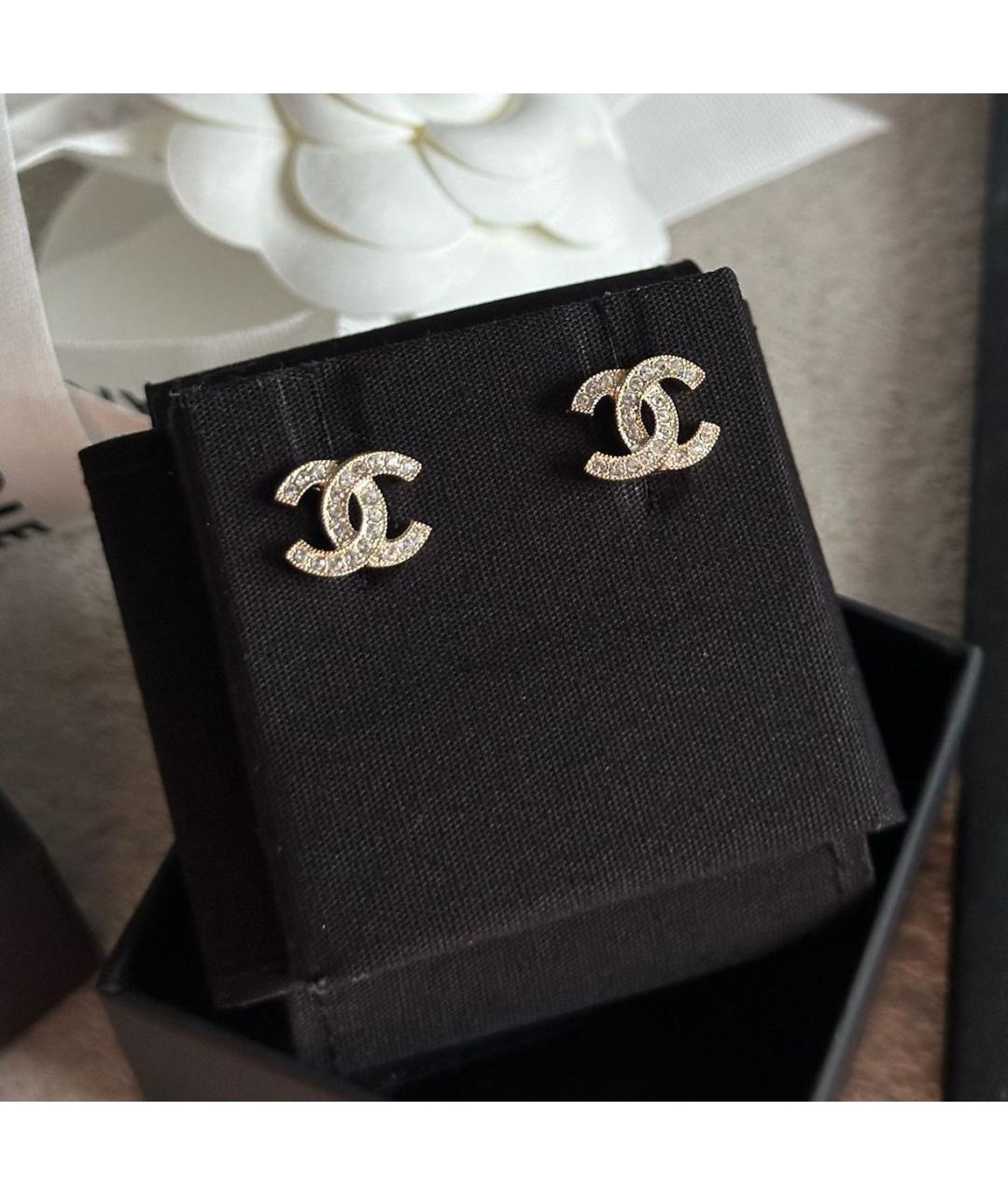 CHANEL Серебряные серьги, фото 5