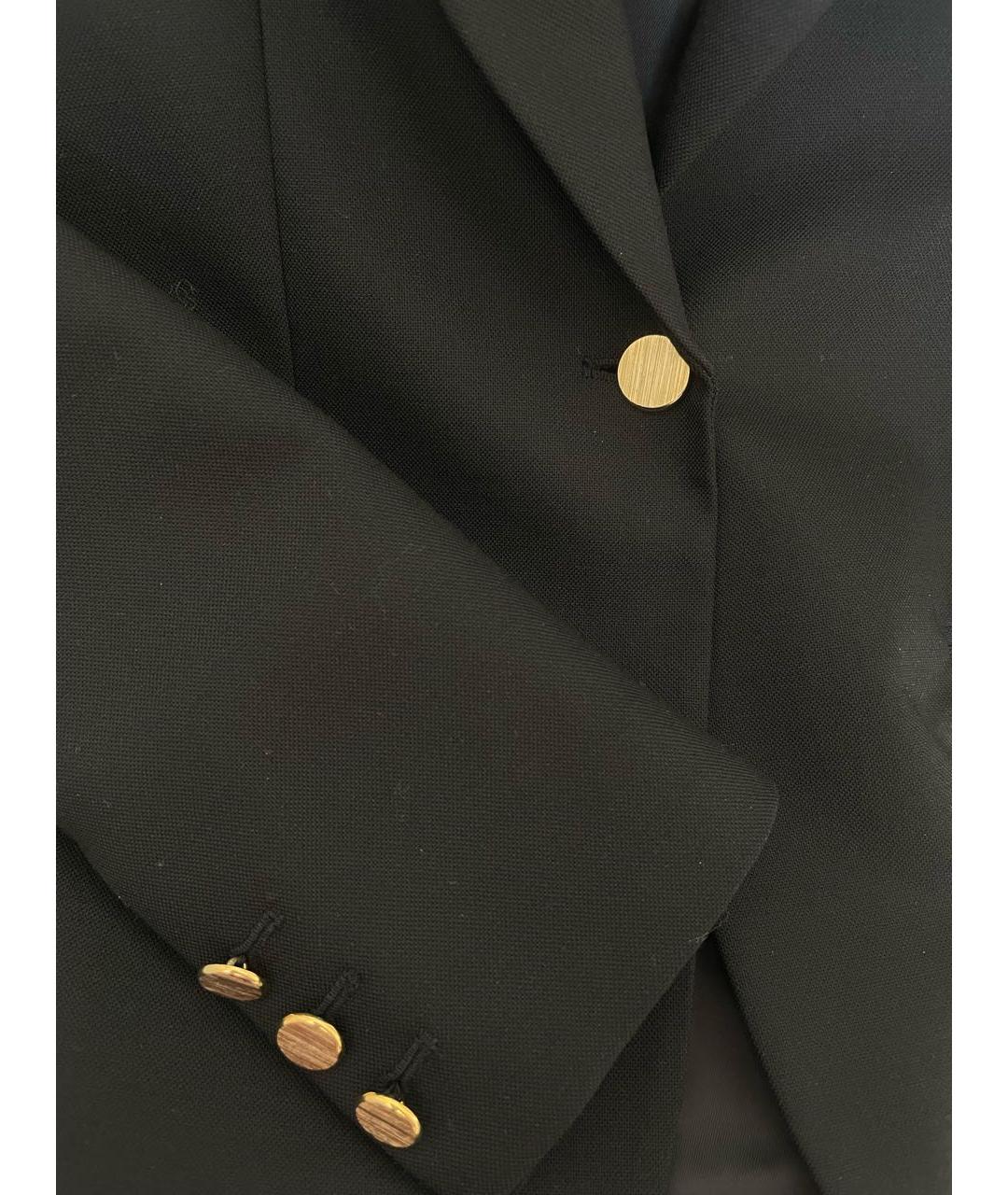 Claudie Pierlot Черный шерстяной жакет/пиджак, фото 4