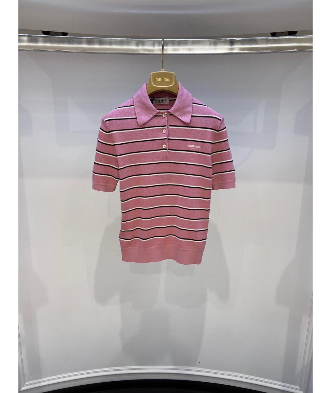 MIU MIU Мульти футболка, фото 2