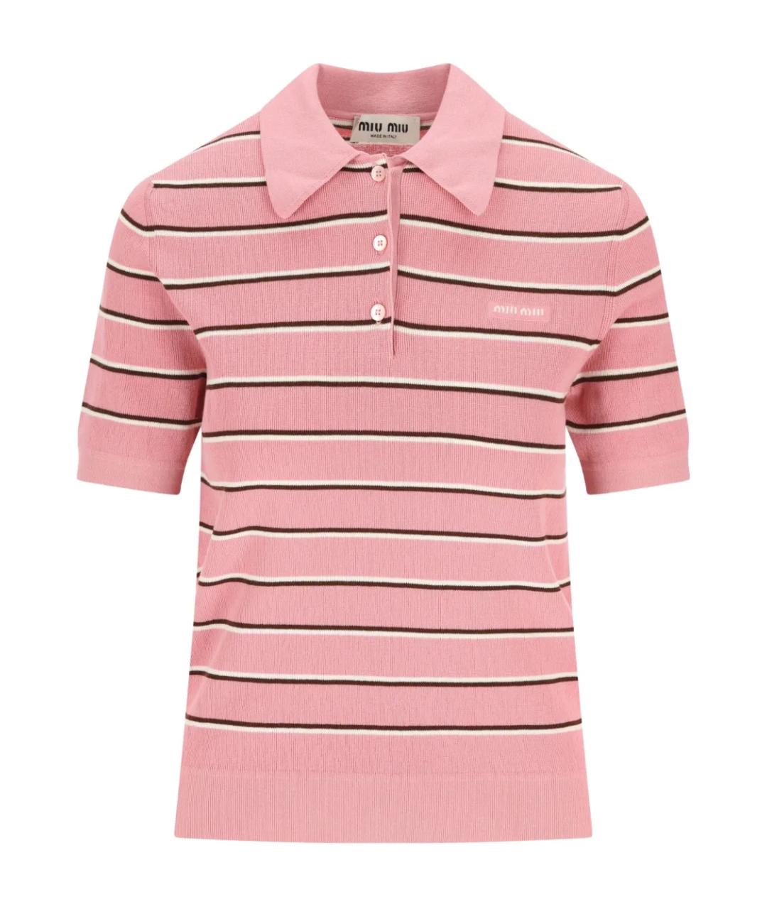 MIU MIU Мульти футболка, фото 1