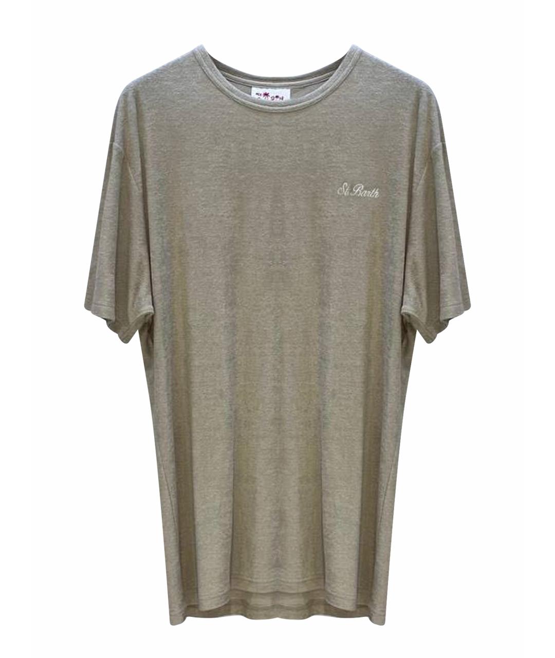 MC2 SAINT BARTH Бежевая футболка, фото 1