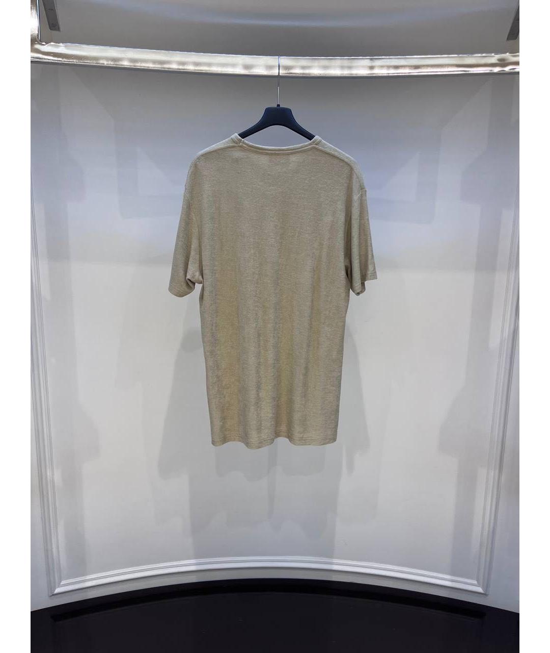 MC2 SAINT BARTH Бежевая футболка, фото 2