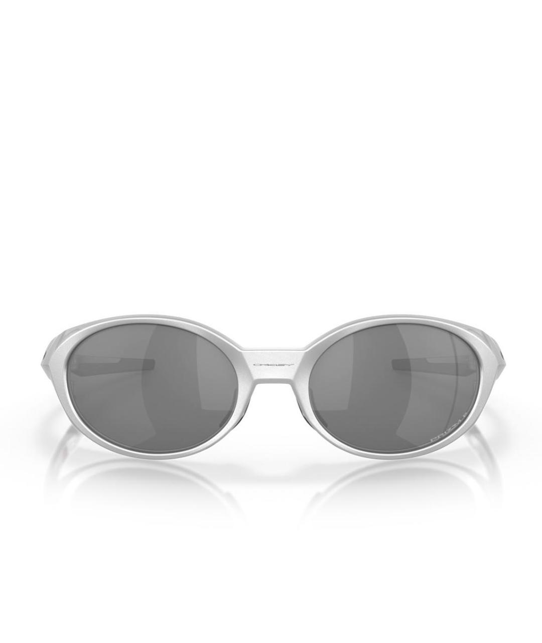 OAKLEY Серебряные пластиковые солнцезащитные очки, фото 2