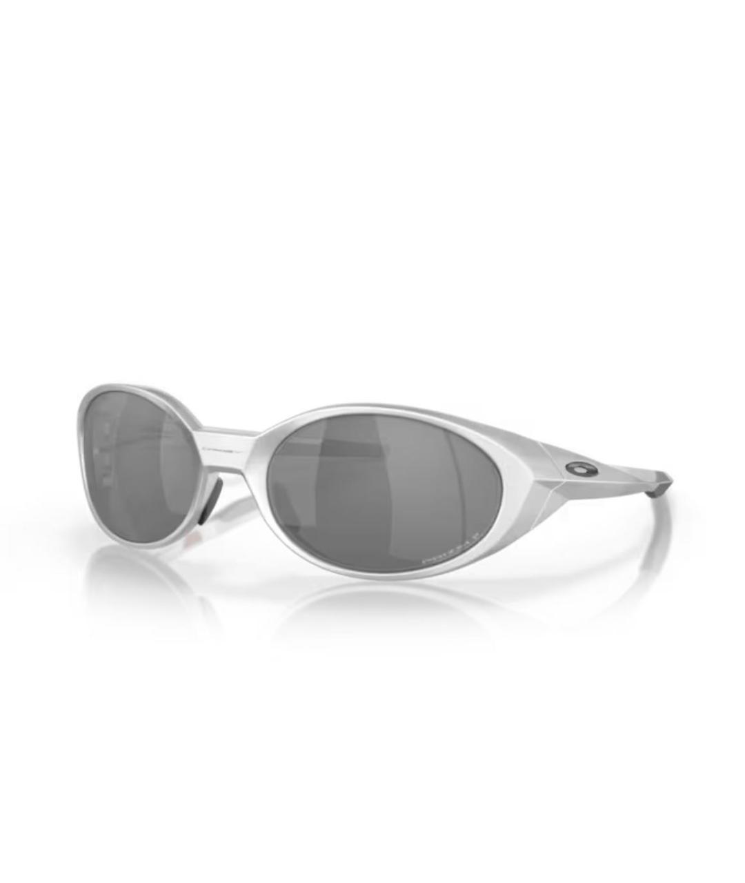 OAKLEY Серебряные пластиковые солнцезащитные очки, фото 8