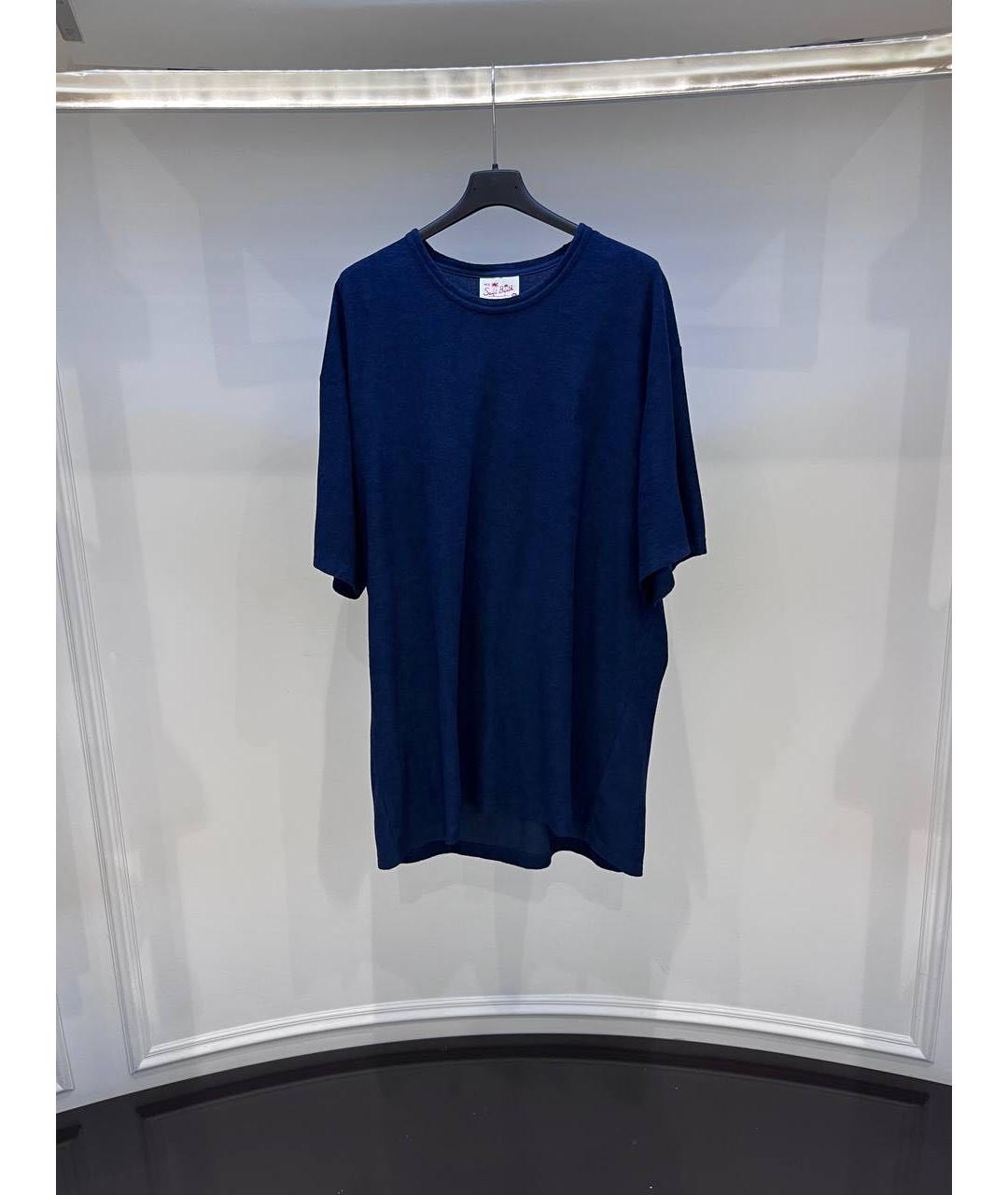 MC2 SAINT BARTH Темно-синяя футболка, фото 2