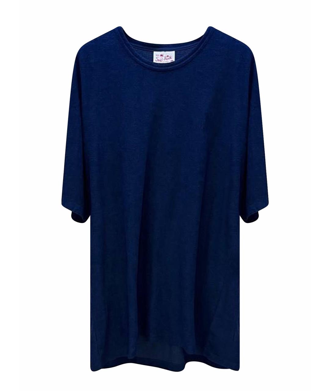 MC2 SAINT BARTH Темно-синяя футболка, фото 1