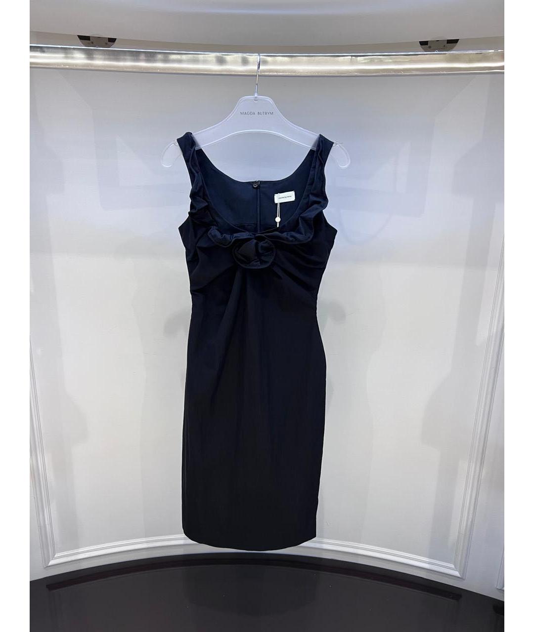 MAGDA BUTRYM Черное повседневное платье, фото 2