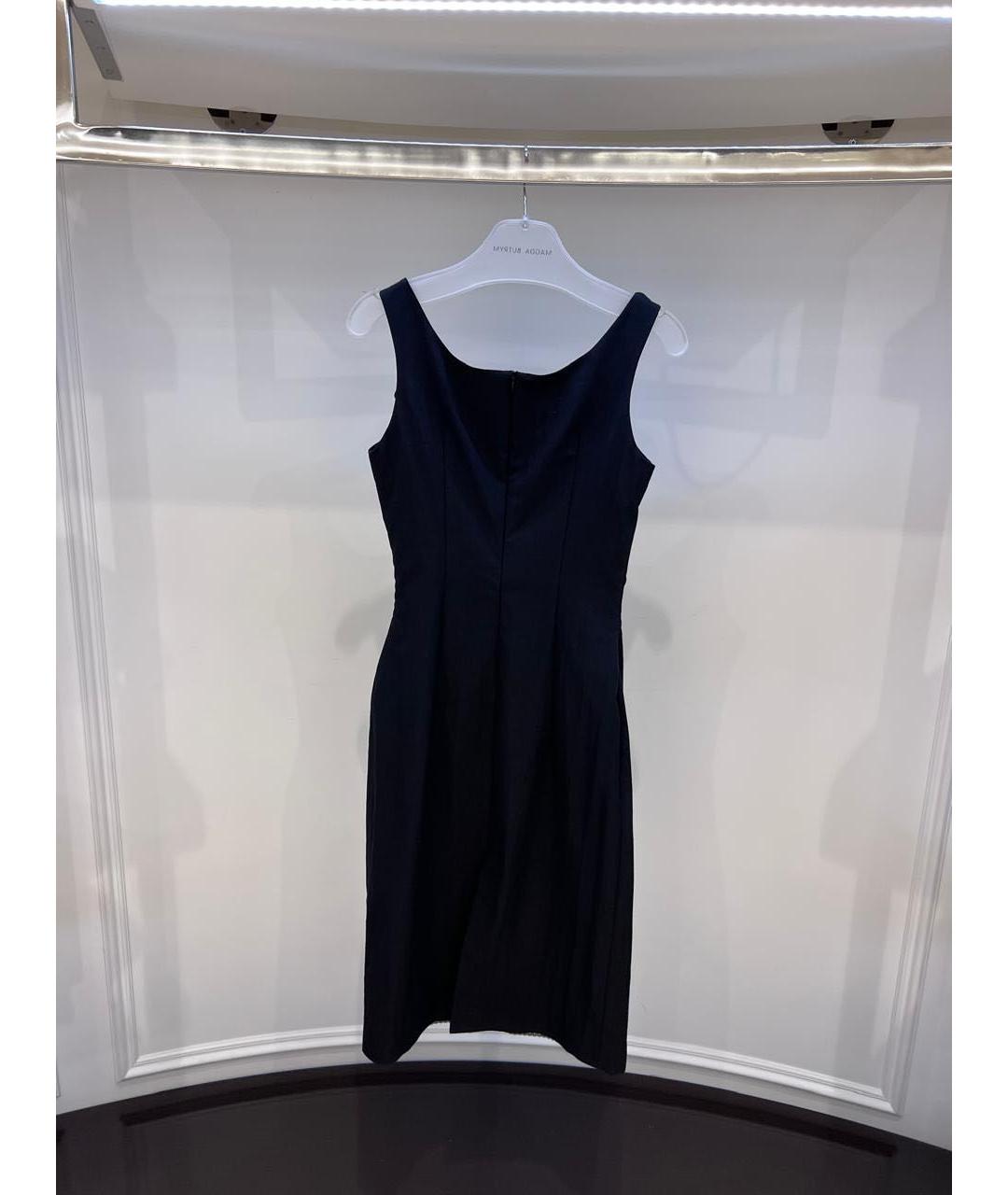 MAGDA BUTRYM Черное повседневное платье, фото 3