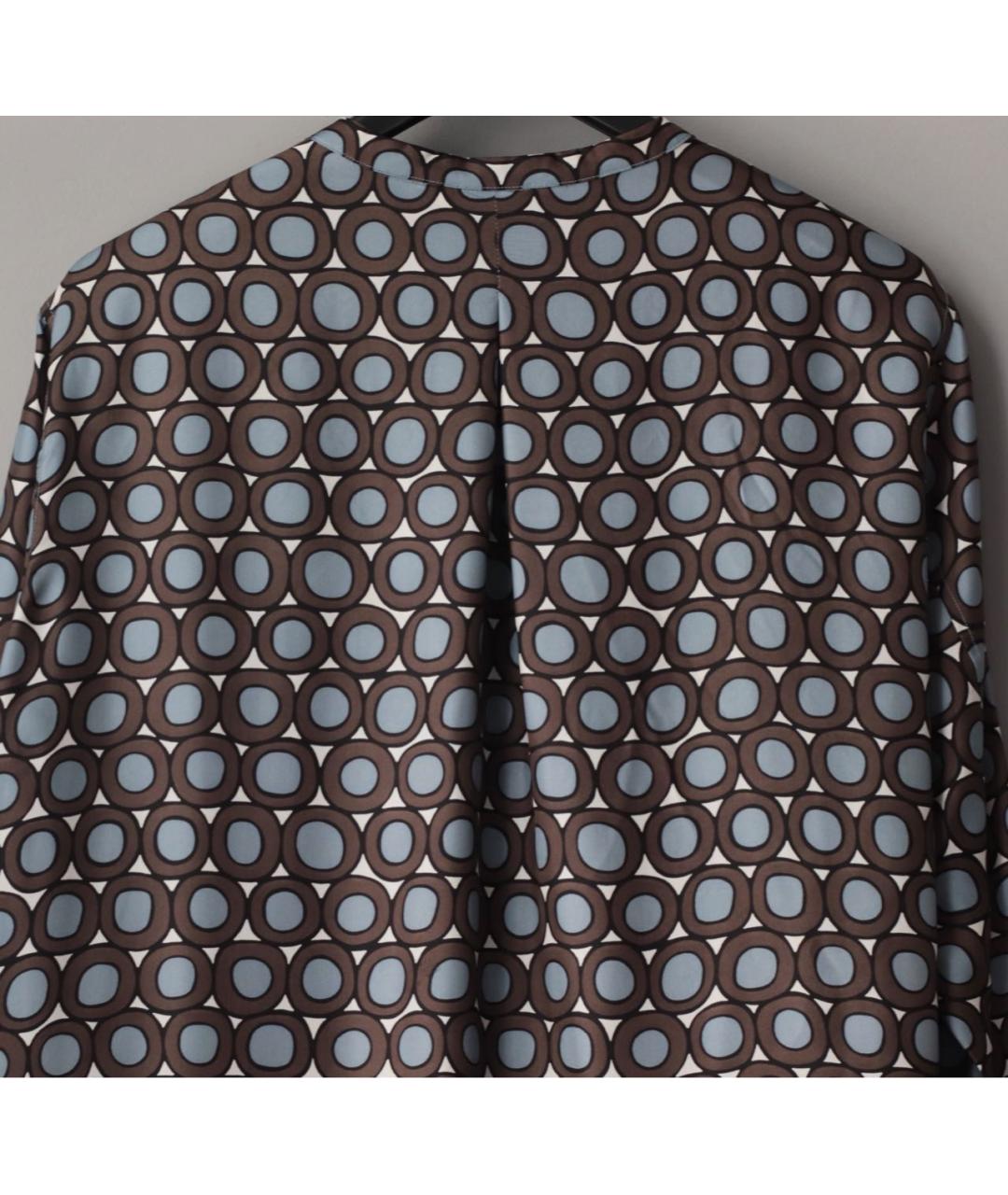 'S MAX MARA Мульти шелковое повседневное платье, фото 6