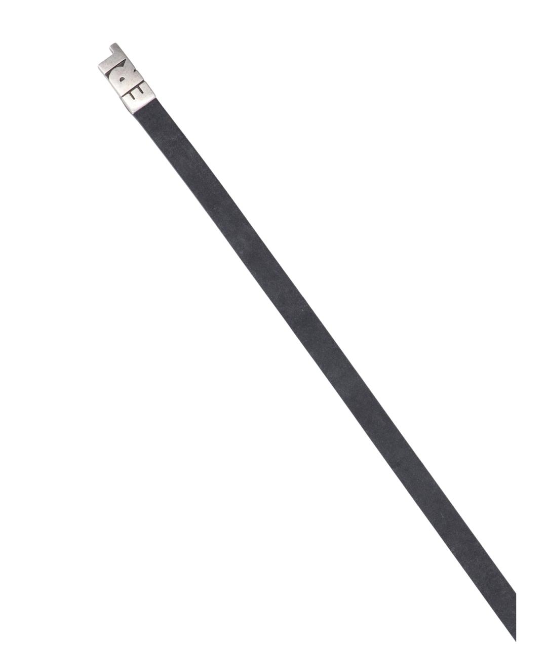 ERL Серый кожаный ремень, фото 3