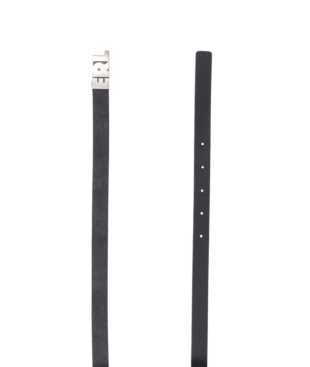 ERL Серый кожаный ремень, фото 2