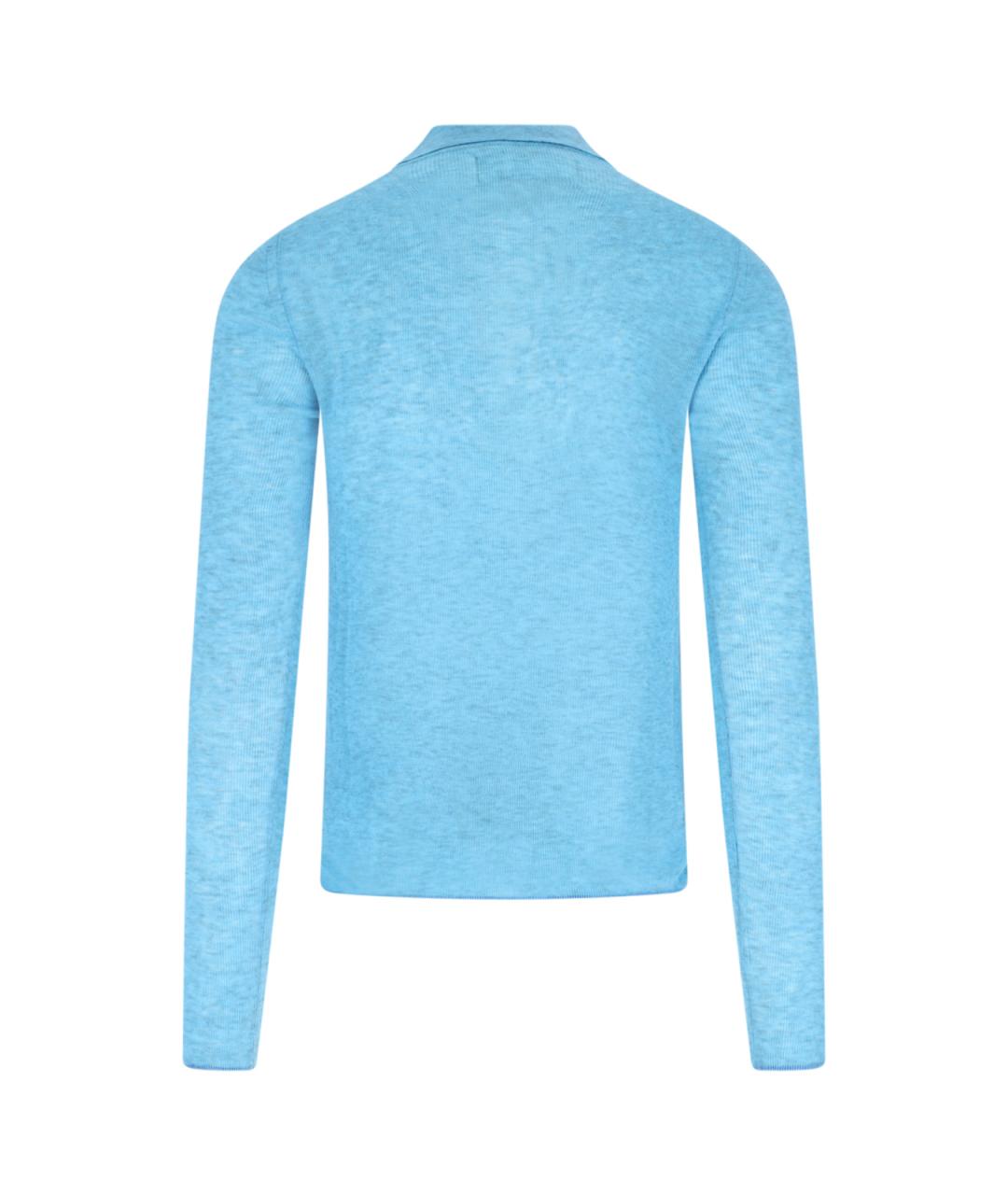 ERL Синий шерстяной джемпер / свитер, фото 2