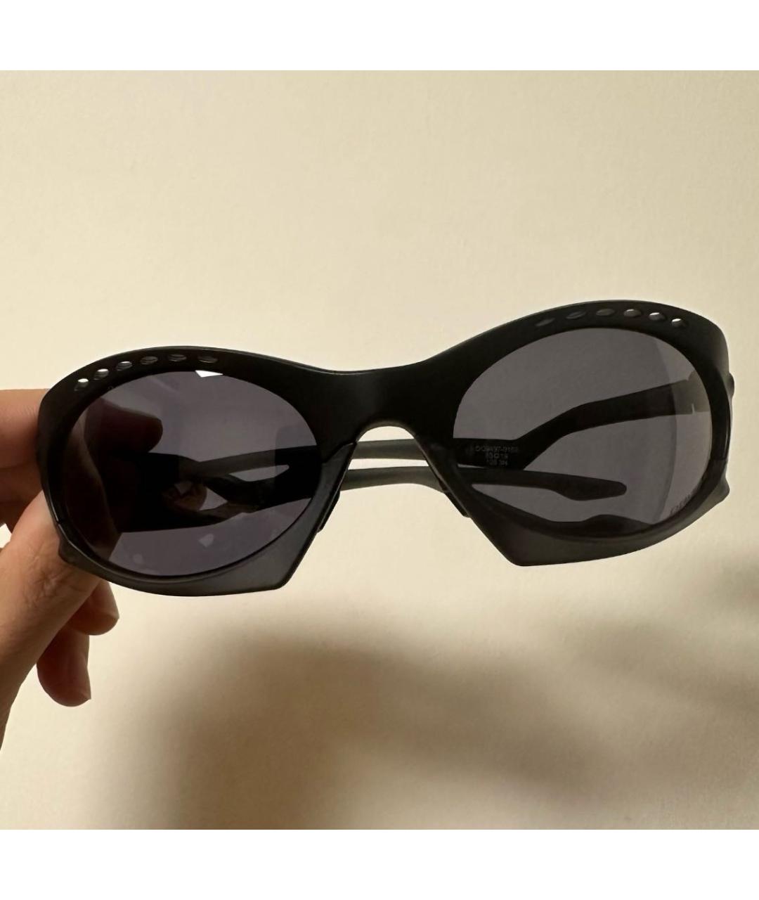 OAKLEY Черные пластиковые солнцезащитные очки, фото 6