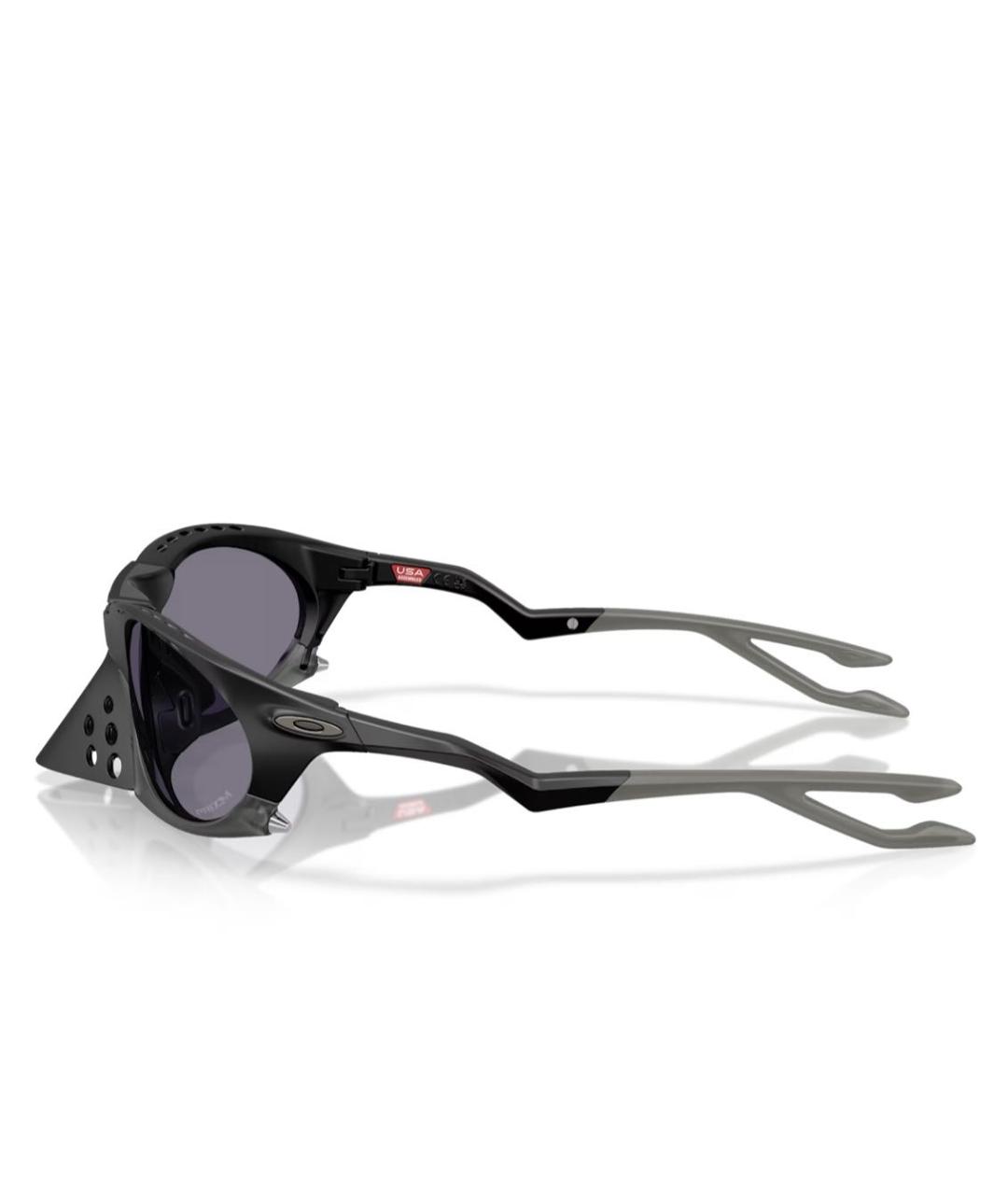 OAKLEY Черные пластиковые солнцезащитные очки, фото 3