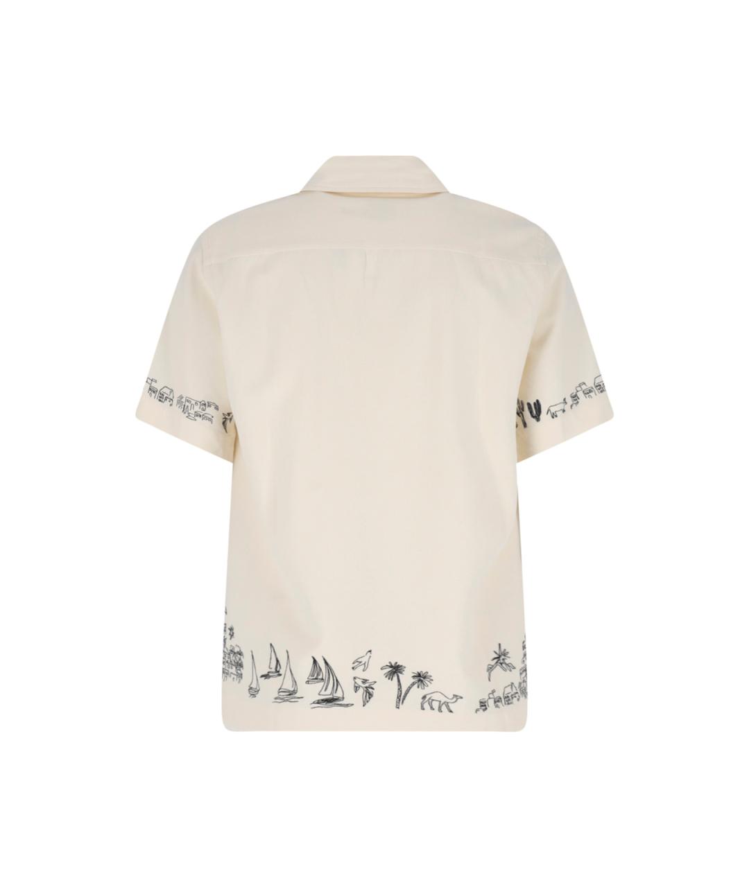 PAUL SMITH Белая кэжуал рубашка, фото 2