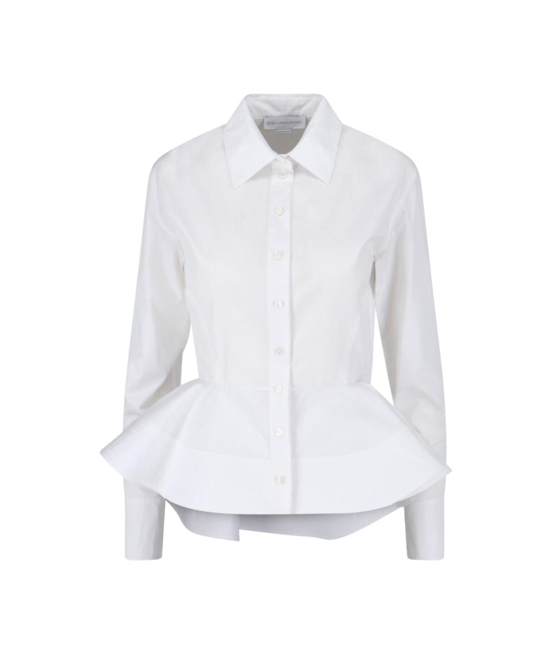 STELLA MCCARTNEY Белая хлопковая рубашка, фото 1