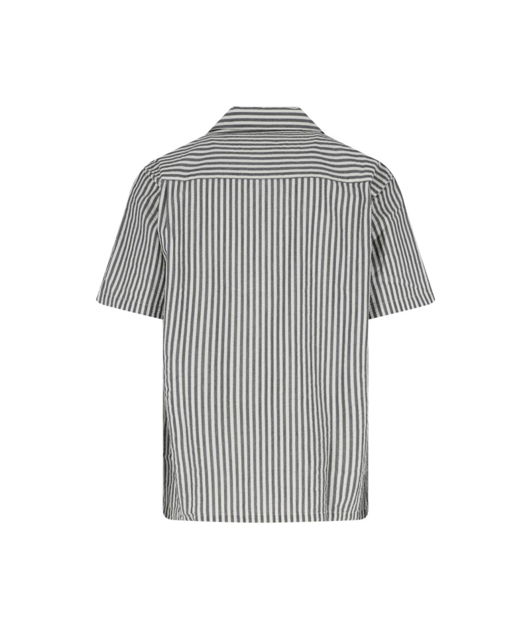 CARHARTT WIP Серая хлопковая кэжуал рубашка, фото 2