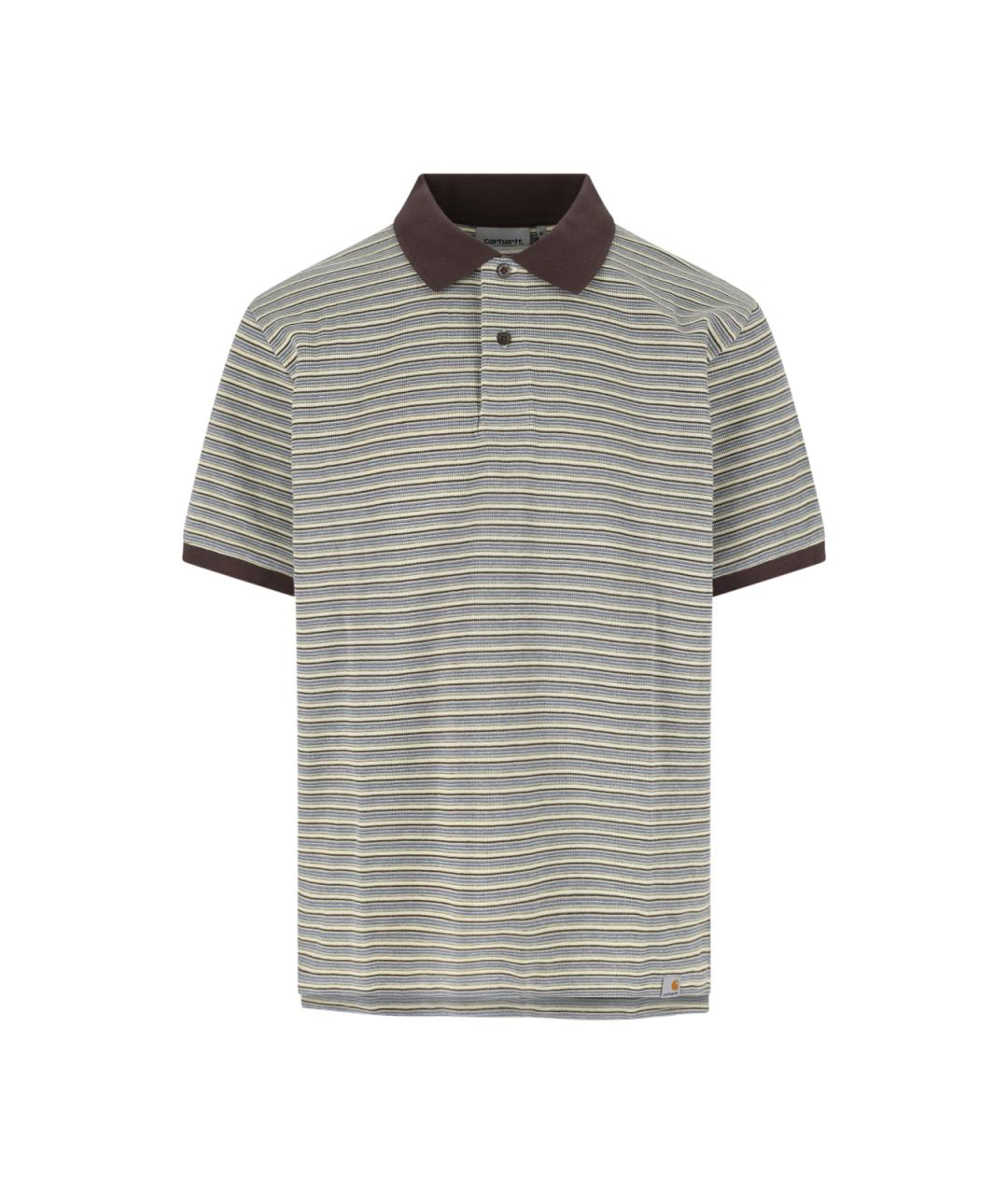 CARHARTT WIP Мульти хлопковое поло с коротким рукавом, фото 1