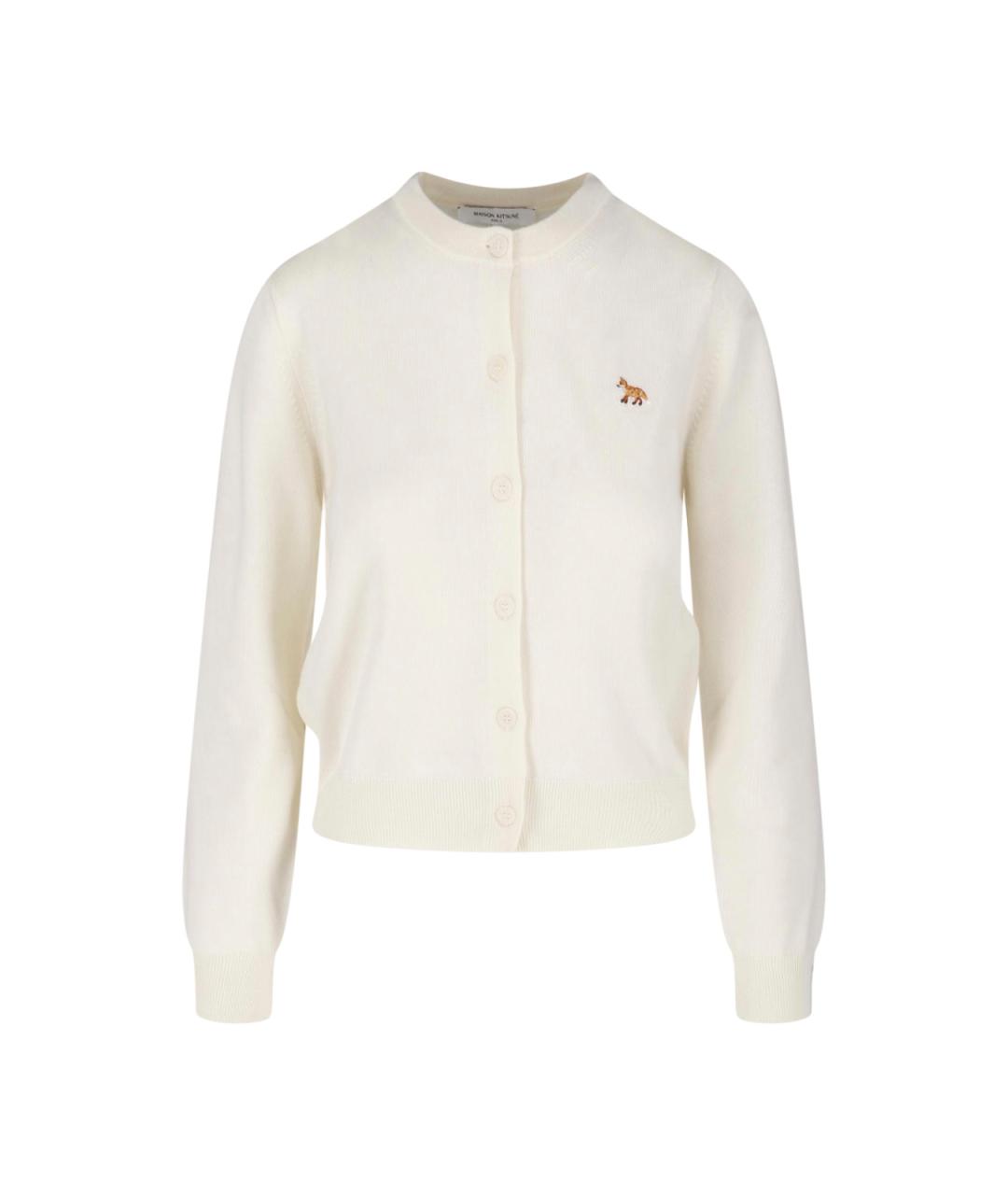 MAISON KITSUNE Белый кардиган, фото 1