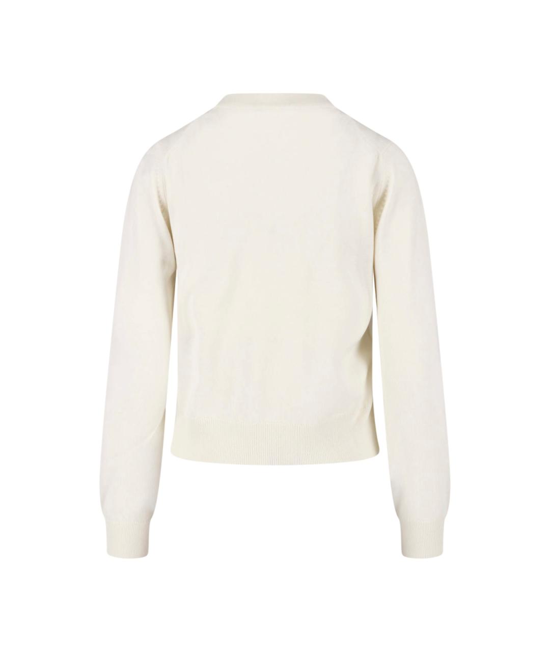 MAISON KITSUNE Белый кардиган, фото 2