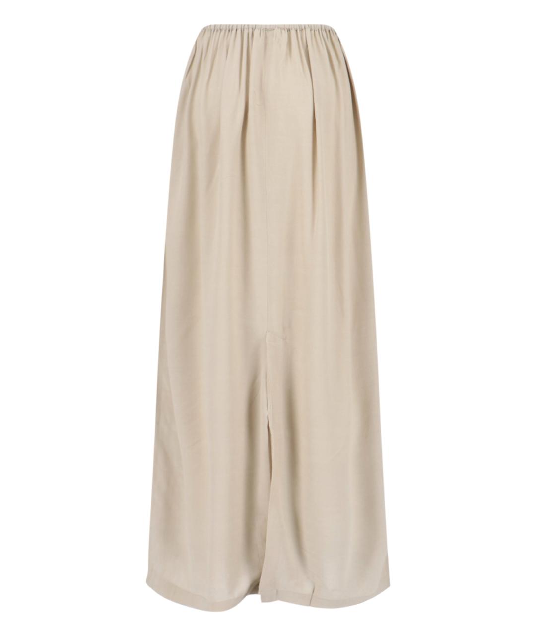THE FRANKIE SHOP Бежевая юбка макси, фото 2