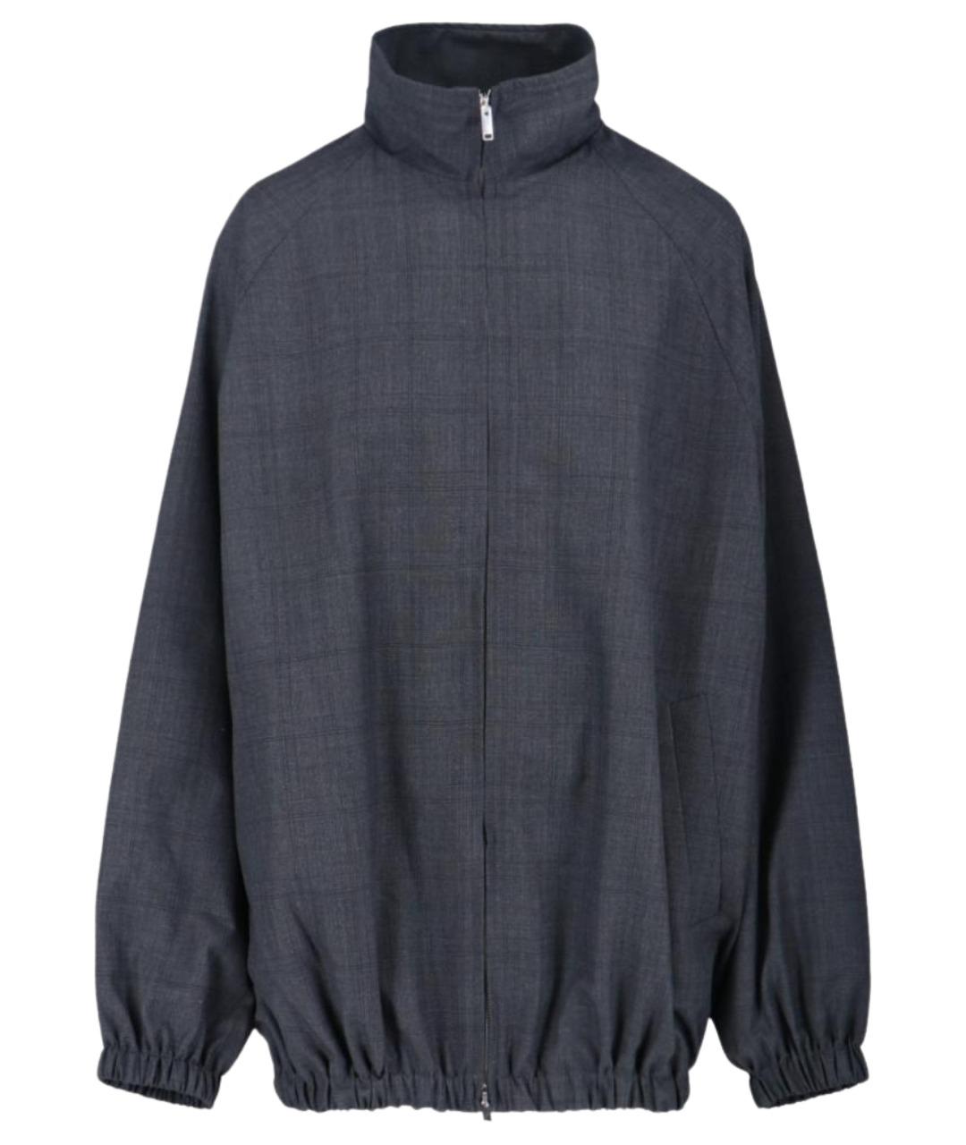 THE FRANKIE SHOP Серая шерстяная куртка, фото 1