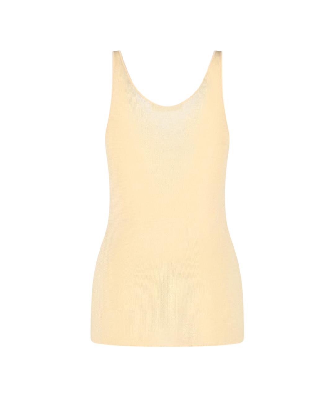 THE FRANKIE SHOP Желтая майка, фото 2