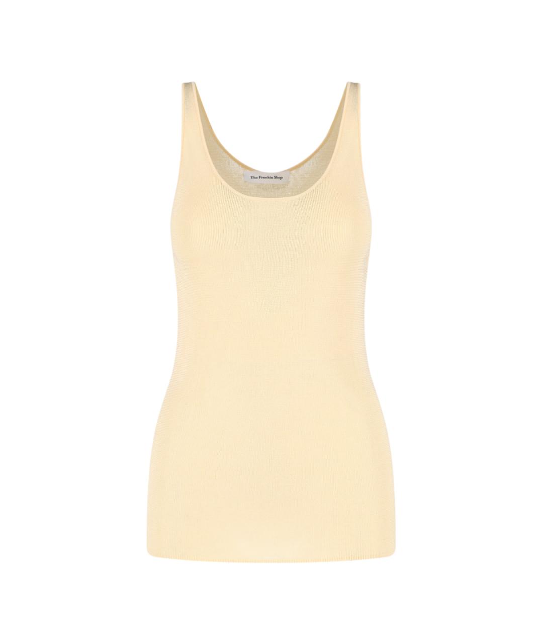 THE FRANKIE SHOP Желтая майка, фото 1