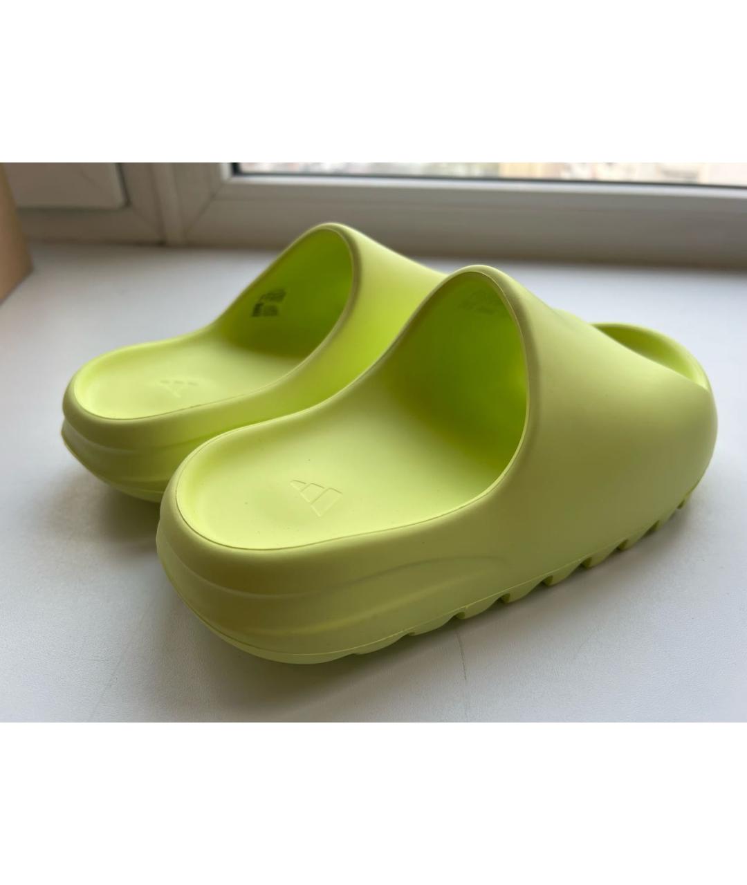 ADIDAS YEEZY Резиновые шлепанцы, фото 4