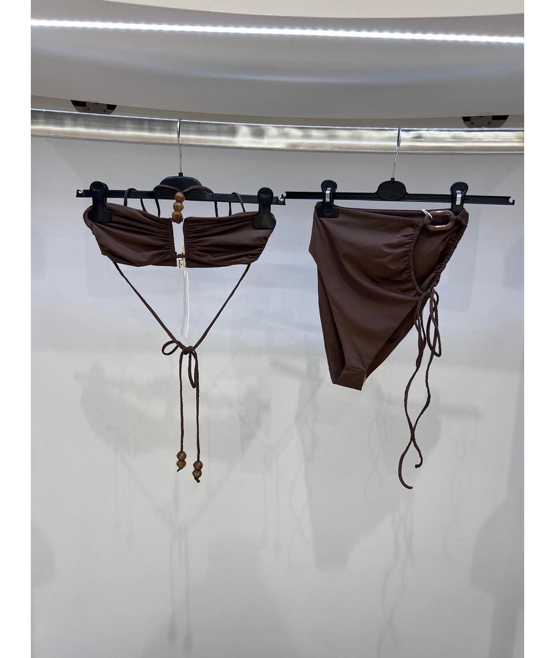 MAGDA BUTRYM Коричневый купальник, фото 2