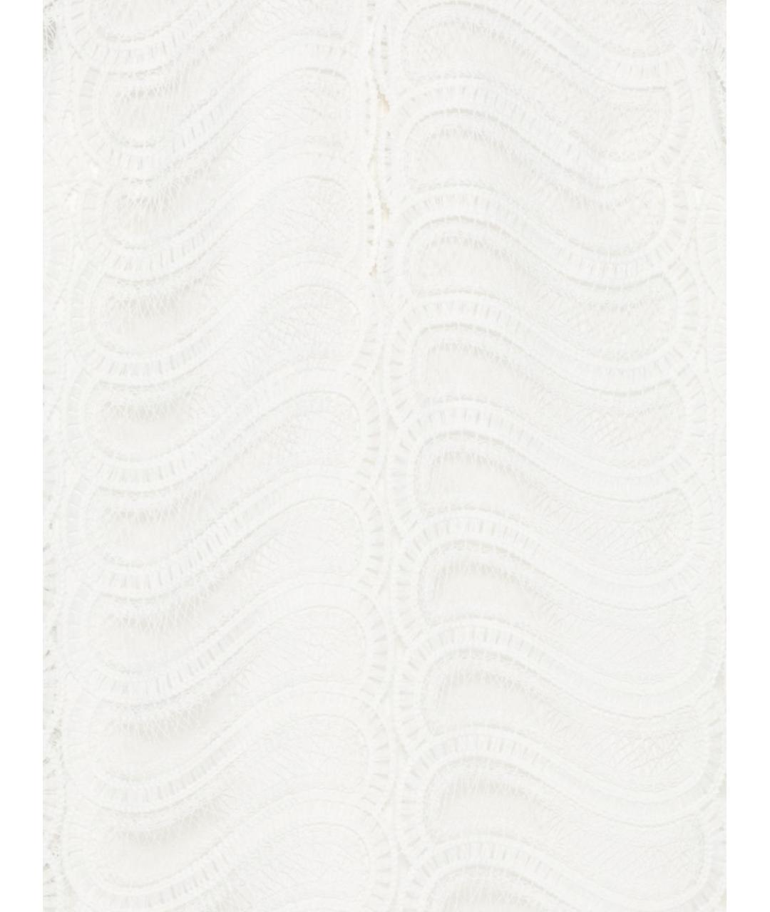 RAQUEL DINIZ Белое полиэстеровое платье, фото 2