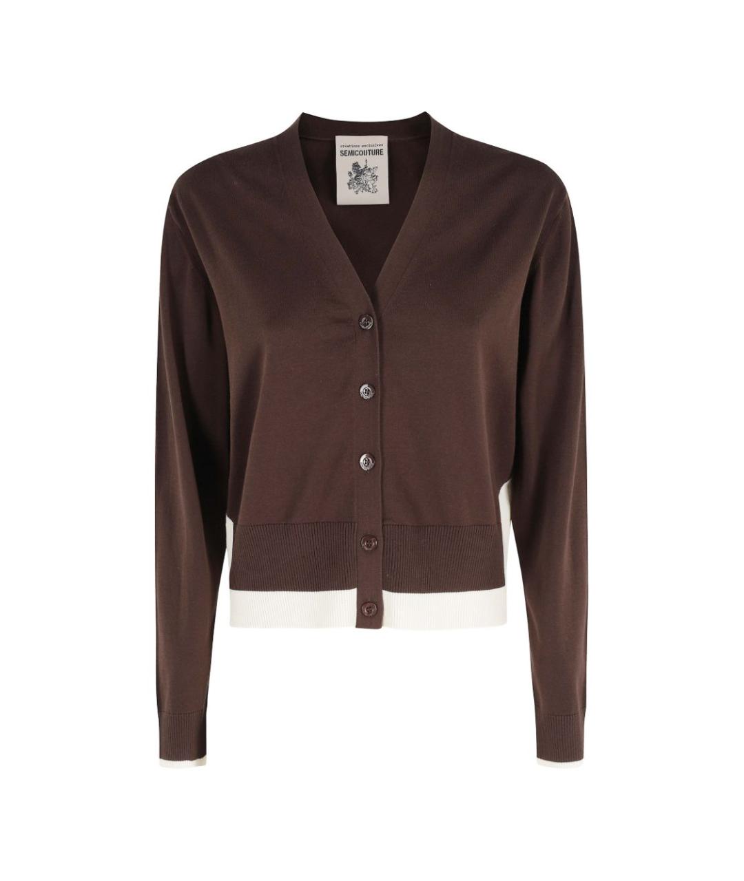 SEMICOUTURE Хлопковый джемпер / свитер, фото 1