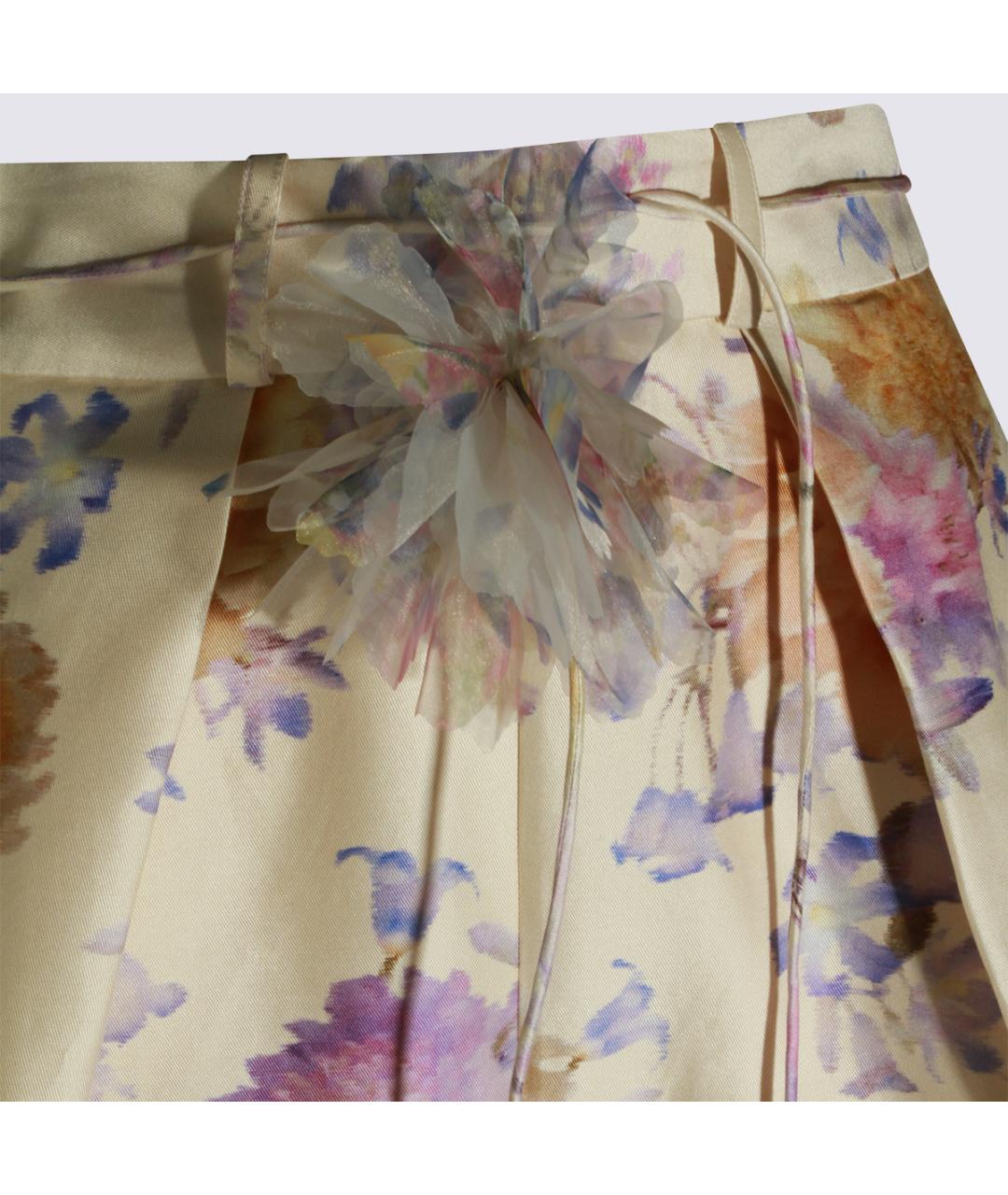 ZIMMERMANN Мульти вискозные шорты, фото 3