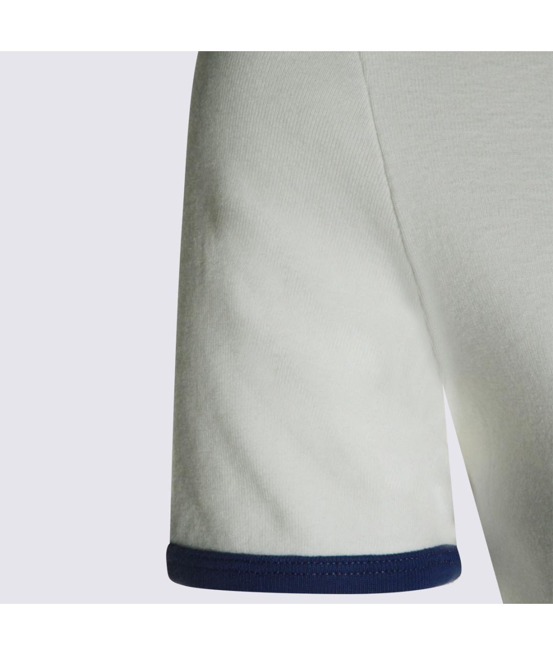 COURREGES Белая хлопковая футболка, фото 4