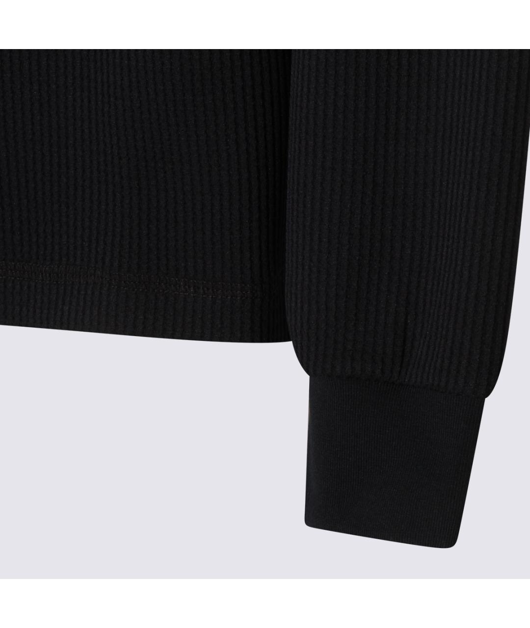 LAMINAR Черный полиэстеровый джемпер / свитер, фото 3