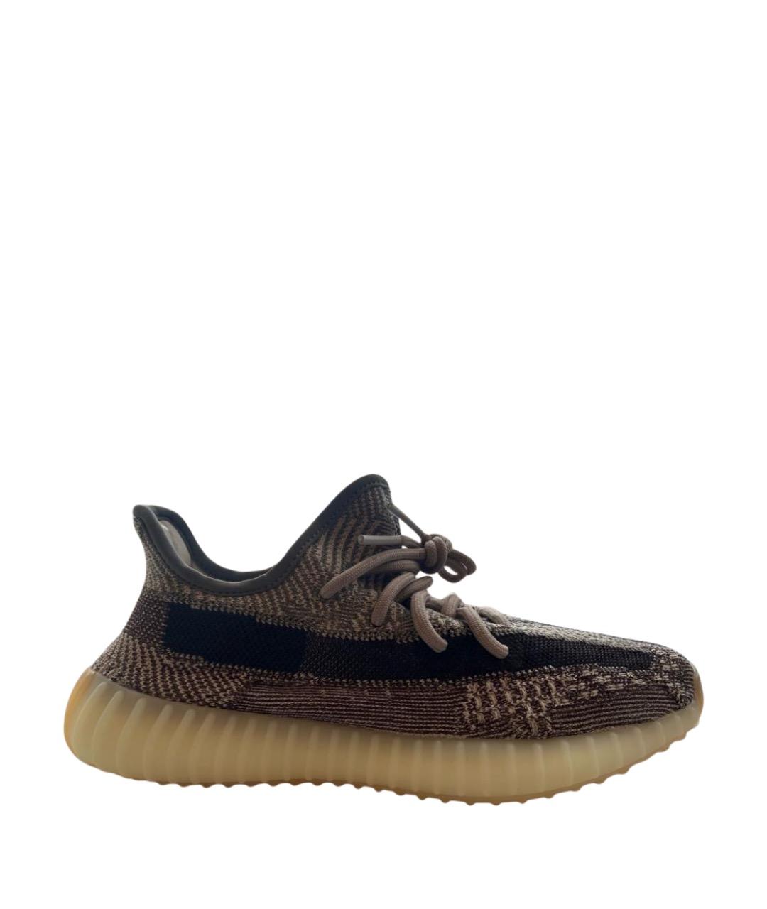 ADIDAS YEEZY Бежевые текстильные кроссовки, фото 1