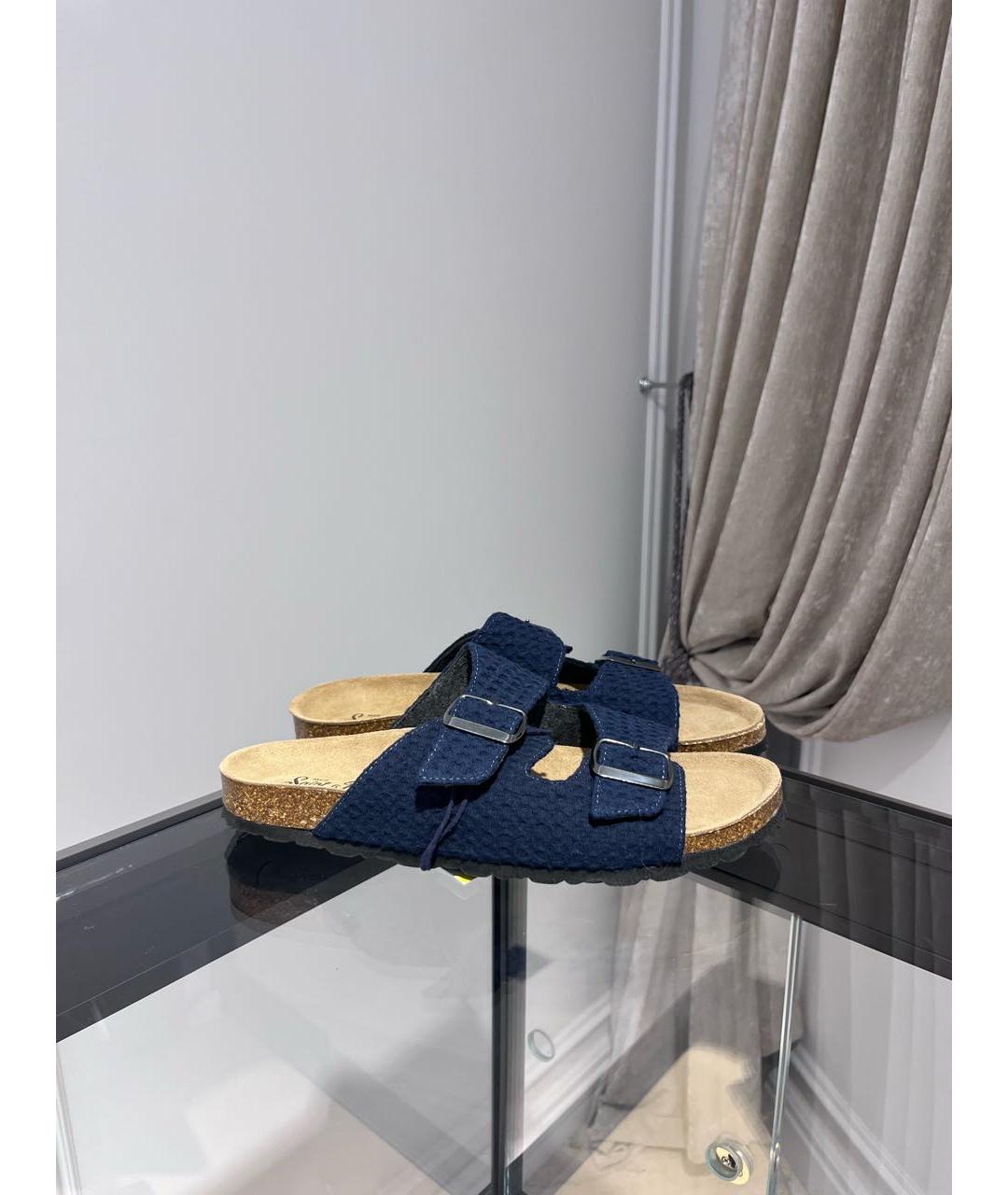 MC2 SAINT BARTH Синие сандалии, фото 2