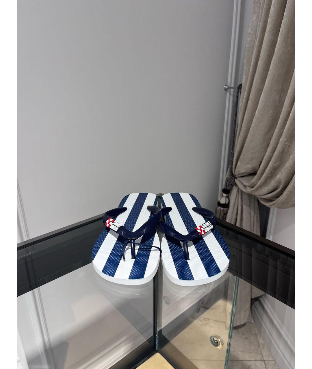 MC2 SAINT BARTH Мульти резиновые шлепанцы, фото 3